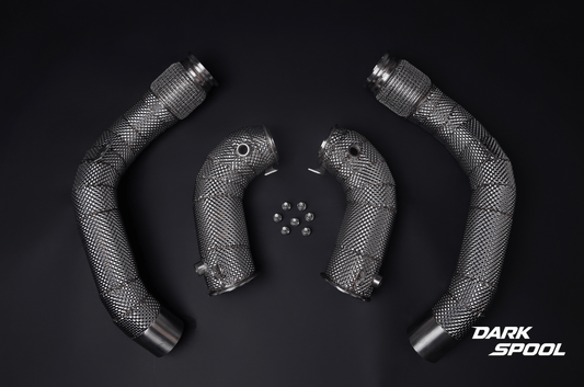 Downpipe BMW M5 F90 / M8 F9X  with heat shield